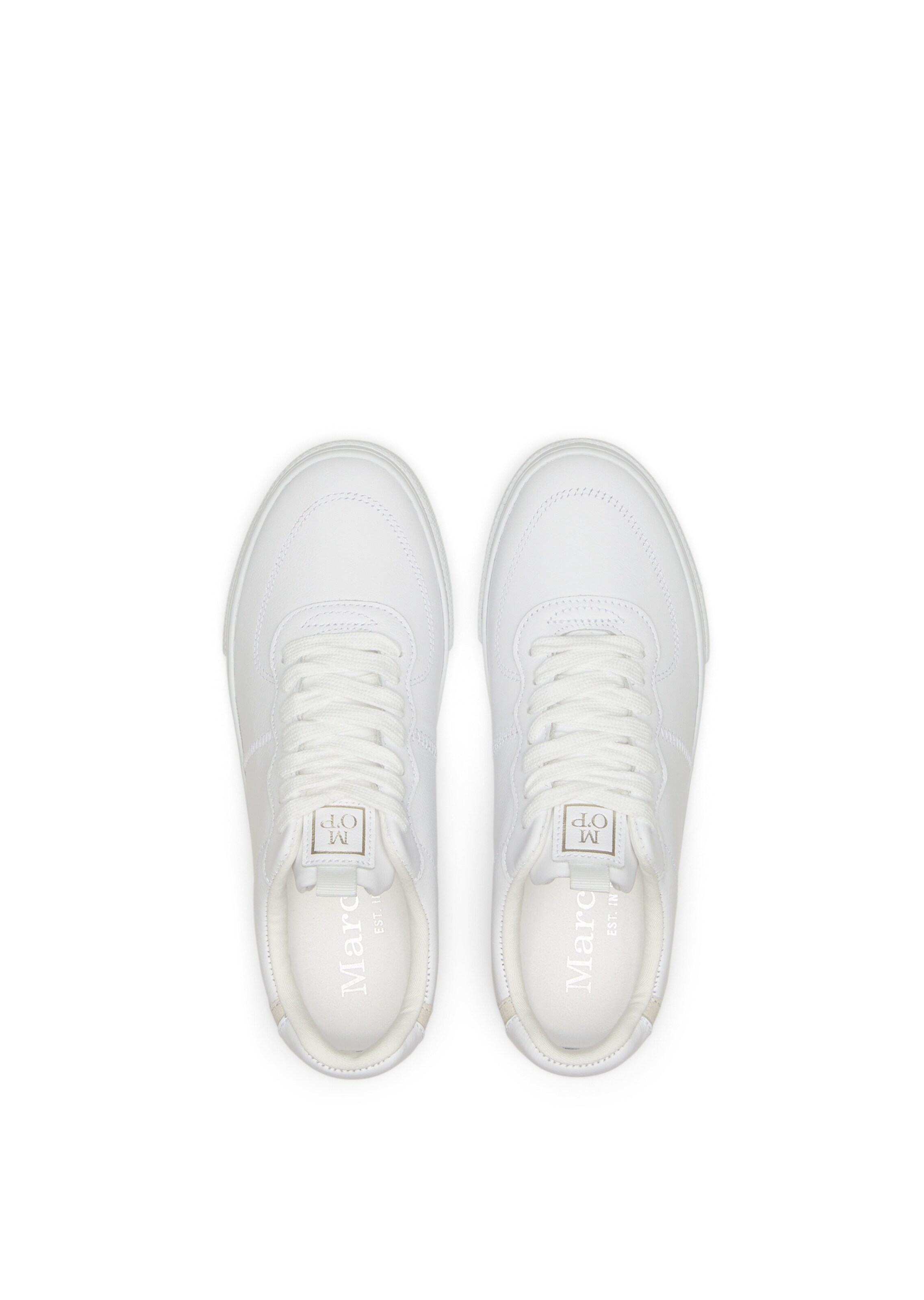 Baskets basses Marc O'Polo en blanc