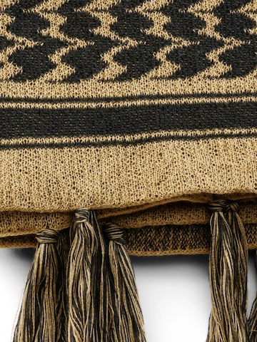 Lucleon Scarf 'Helix' in Beige