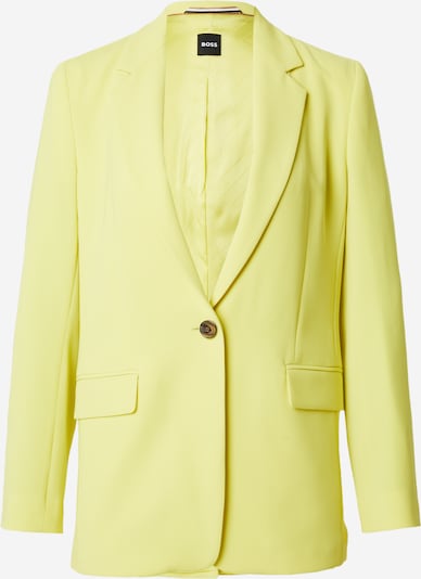 BOSS Blazer 'Jocaluah' en jaune, Vue avec produit