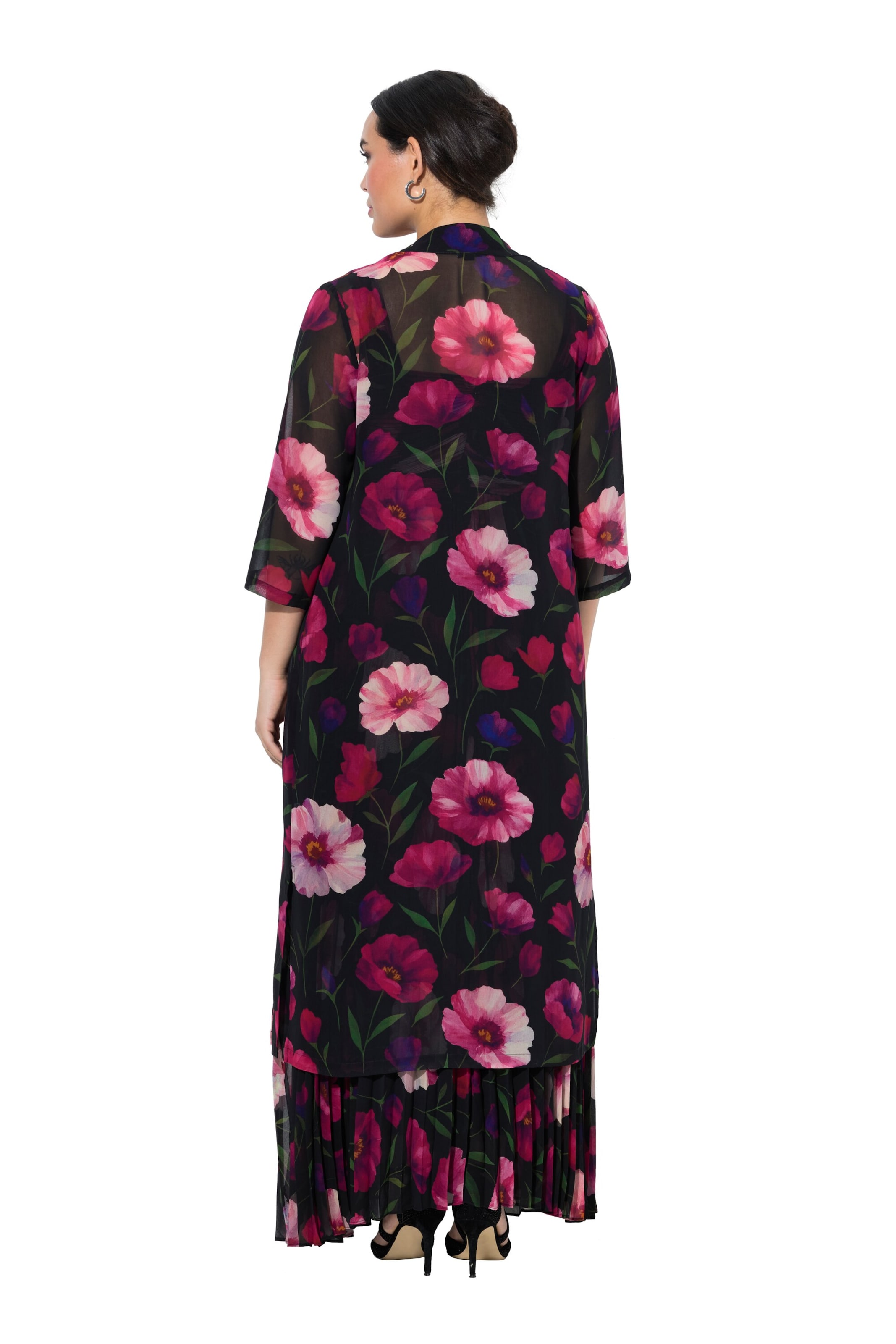 Ulla Popken Tussenjas in Zwart