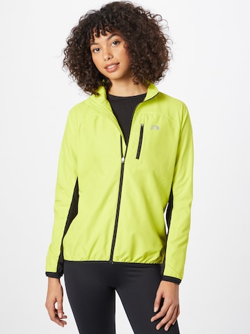 Veste de sport Newline en jaune : devant