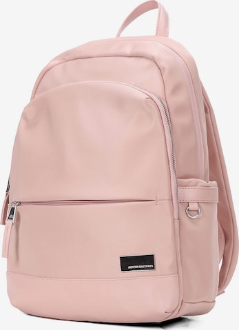 Sac à dos Aoking en rose : devant