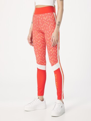 Bogner Fire + Ice Skinny Leggings 'CHRISTIN' in Orange: front