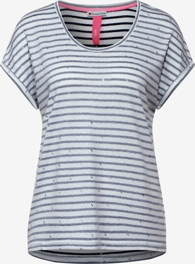 STREET ONE Shirt en blau / weiß, Vue avec produit
