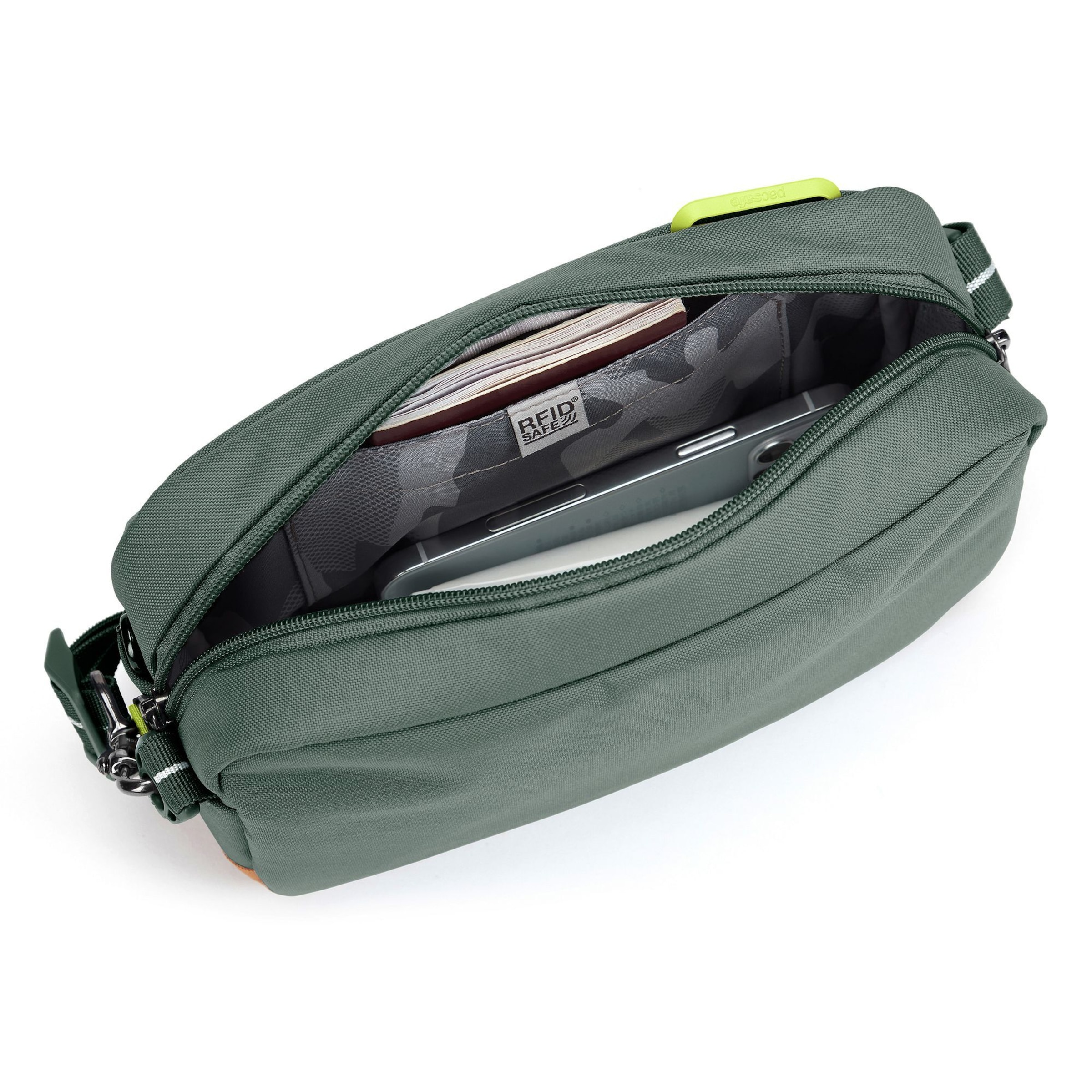 Pacsafe Crossbody Bag in Green
