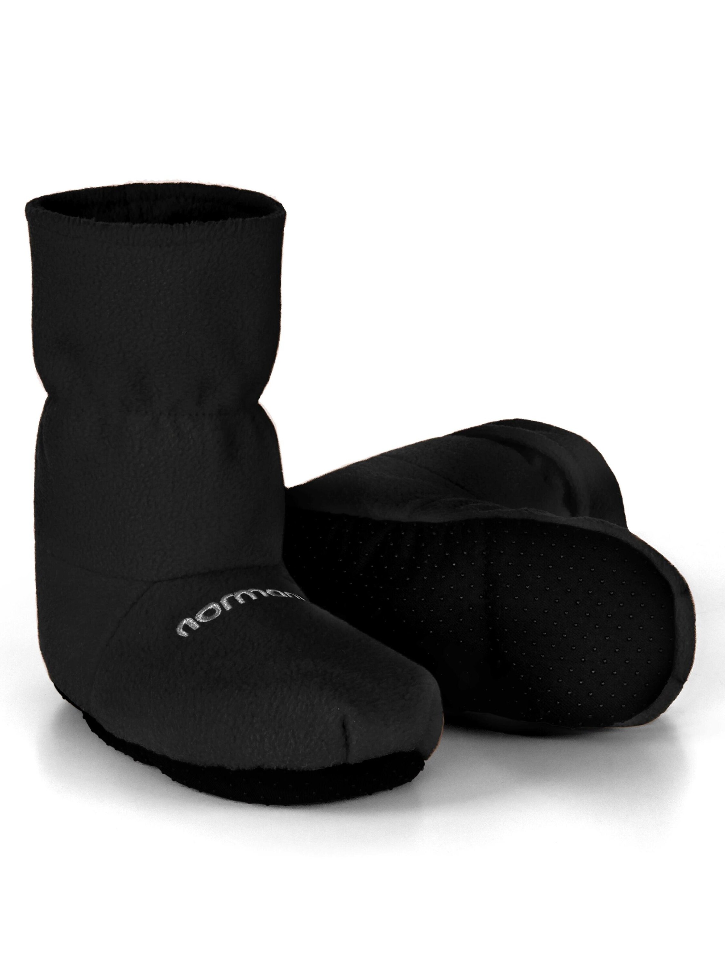 Pantoufle normani en noir
