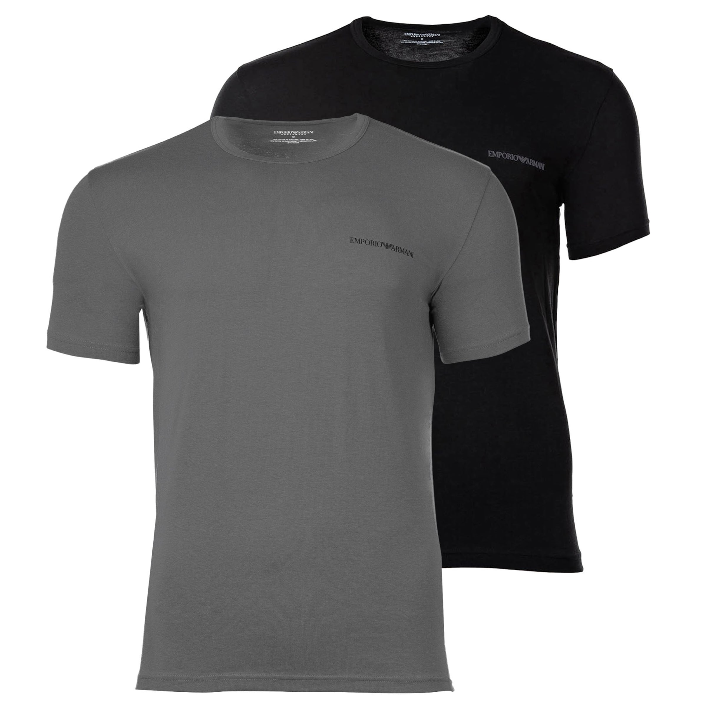 Emporio Armani Shirt in Black: front