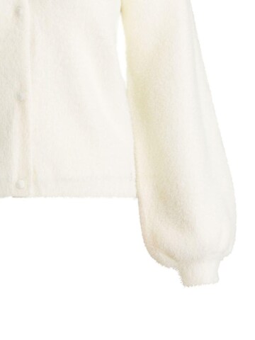 IVY BEAU Knit cardigan 'IVY Beau Heleen vest off white' in White