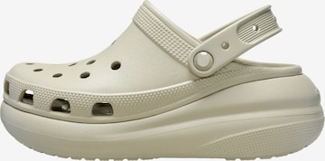Sabots Crocs en gris : devant