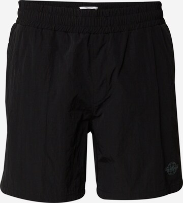 Shorts de bain 'Laurin' DAN FOX APPAREL en noir : devant