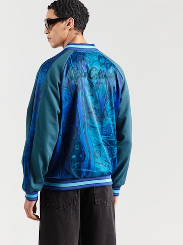 Carlo Colucci Zip-Up Hoodie 'Espro' in Green