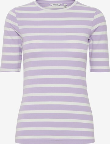 T-shirt 'Pamila' b.young en violet : devant