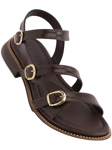 Limoya Sandals 'Damensandalen' in Brown: front