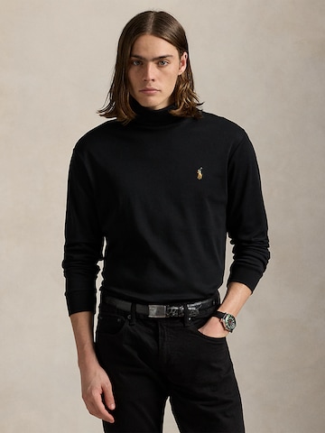 Polo Ralph Lauren Klasický střih Tričko – černá: přední strana