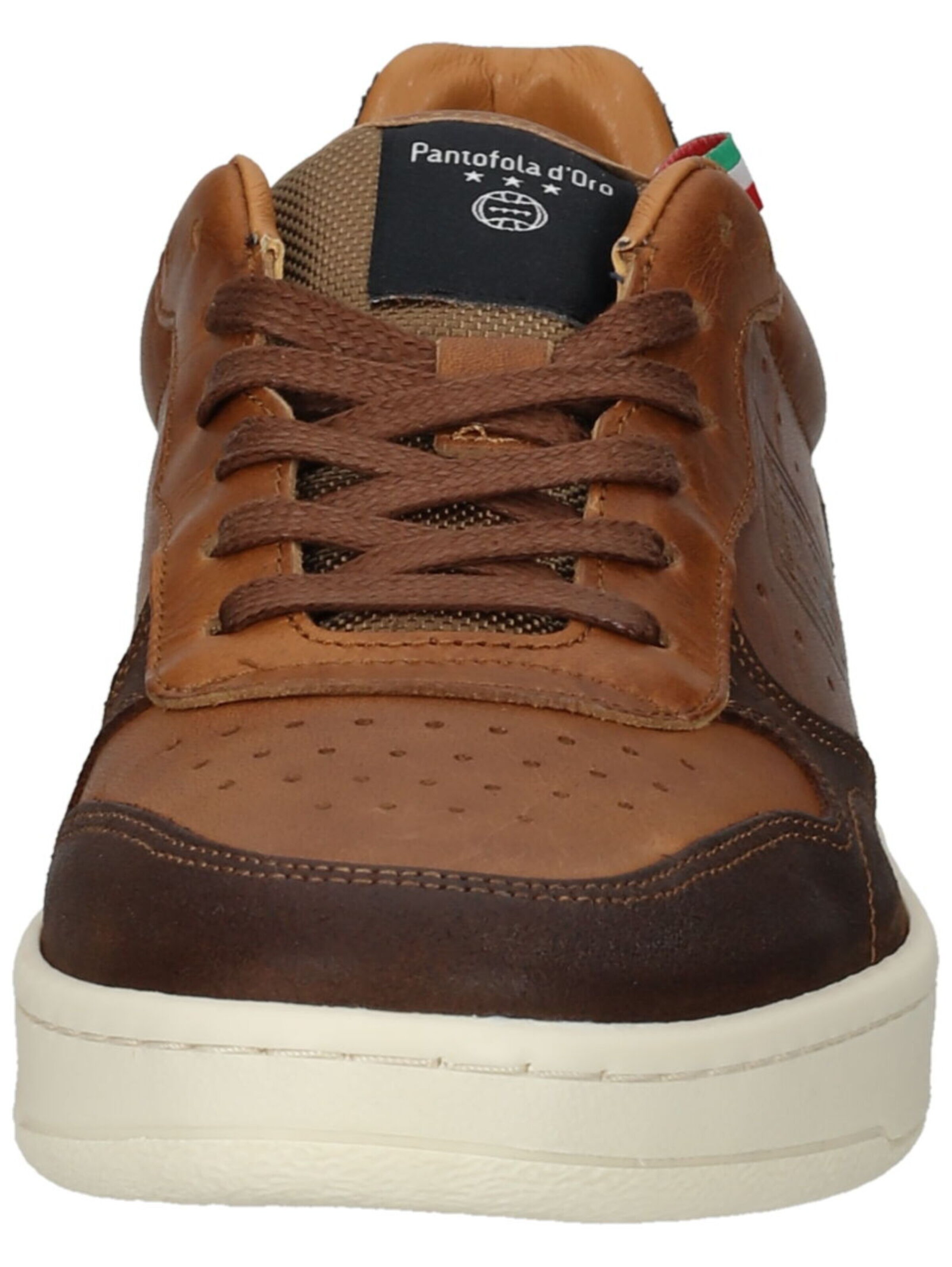 Baskets basses PANTOFOLA D'ORO en marron