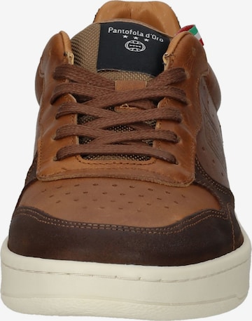 Baskets basses PANTOFOLA D'ORO en marron