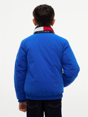 TOMMY HILFIGER Tussenjas 'Heritage Essential' in Blauw