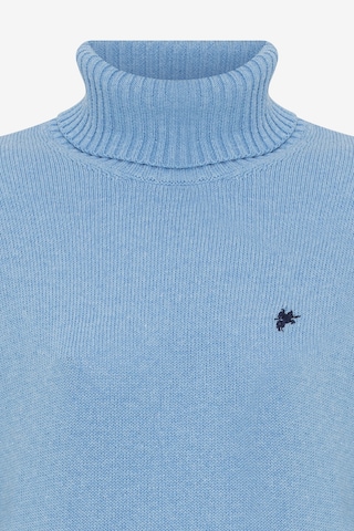 DENIM CULTURE Sweter 'Fallon' w kolorze niebieski