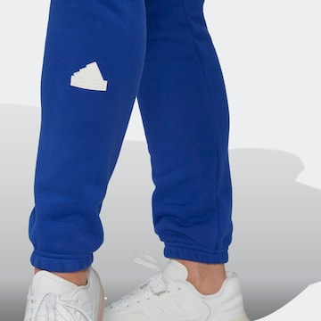 ADIDAS SPORTSWEAR Regularen Športne hlače | modra barva