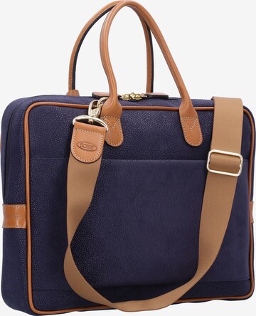 Bric's Document Bag 'Life' in Blue