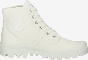 Bottines à lacets Palladium en blanc