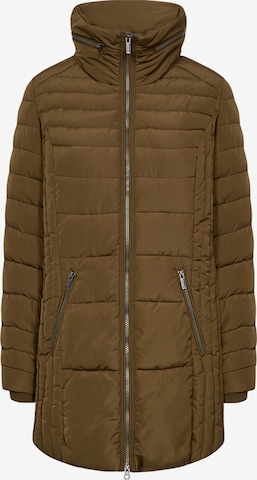 Soyaconcept Winter Coat 'Nina 1' in Green: front