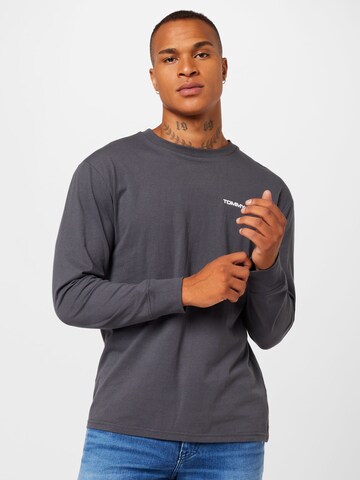 Tommy Jeans Shirt in Grey: front