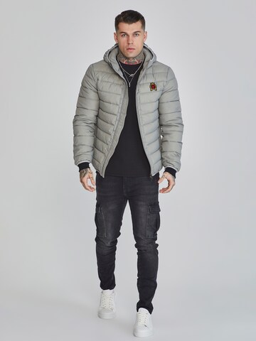 SikSilk Winterjas in Grijs