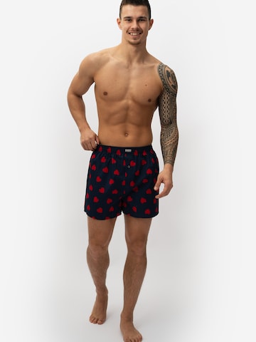 Happy Shorts Boxer ' Motives ' in Blau: predná strana