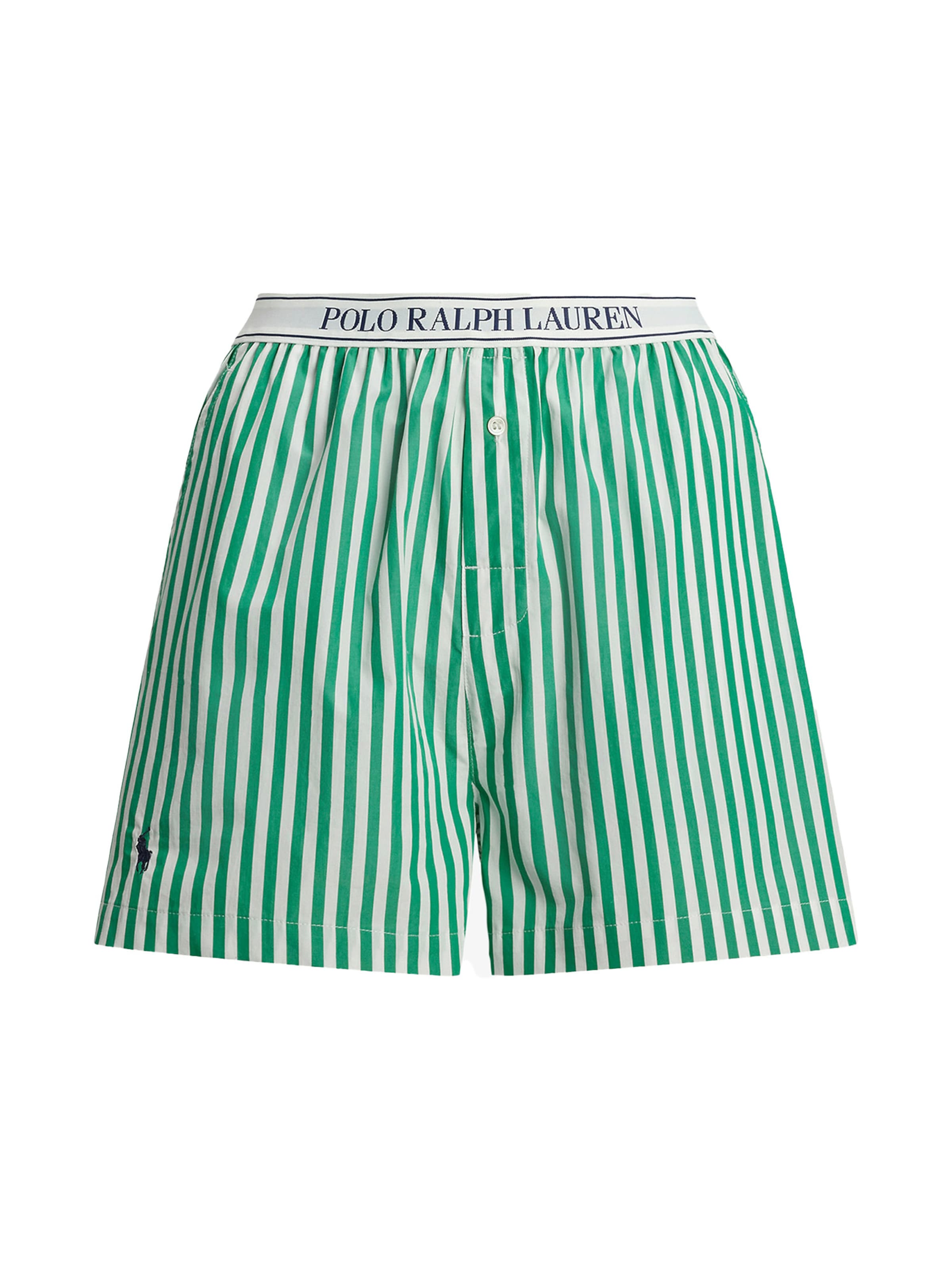 Polo Ralph Lauren - Pantalón de pijama 'Boxer' en verde: frente