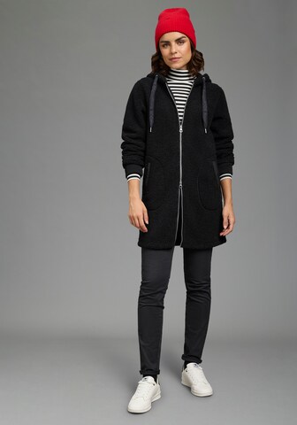 KangaROOS Fleecejacke in Schwarz