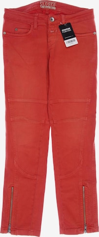 Closed Jeans in 25 in Red: front