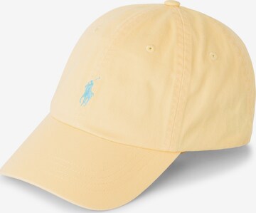 Casquette ' Classic Sport Cap ' Polo Ralph Lauren en jaune : devant
