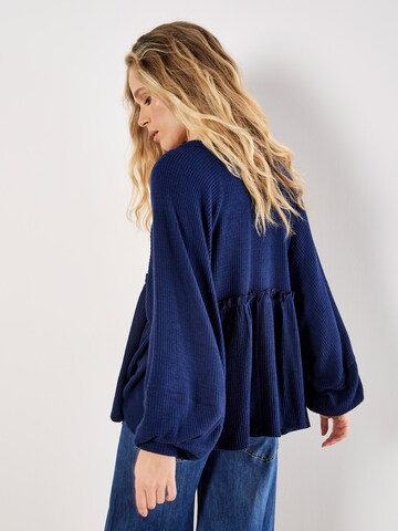 T-shirt Apricot en bleu