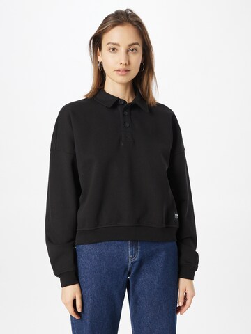 Dr. Denim Sweatshirt 'Vida' in Zwart: voorkant