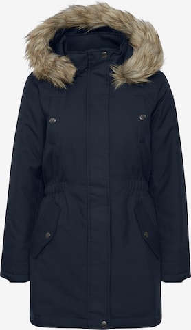 Oxmo Winter Jacket 'Maribel' in Blue: front