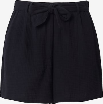 Angel of Style Wide leg Trousers in Black: front