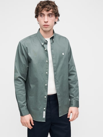Carhartt WIP Regular fit Overhemd 'Madison' in Groen