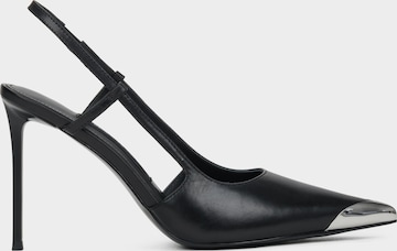 Estro Slingback pumps '2618-3' i svart: framsida