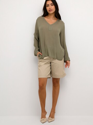 Kaffe - Blusa 'Amber' em verde