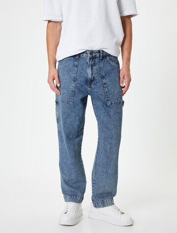 Koton Loosefit Jeans in Blauw: voorkant