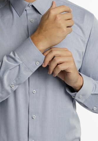 DreiMaster Klassik Regular fit Poslovna srajca | modra barva