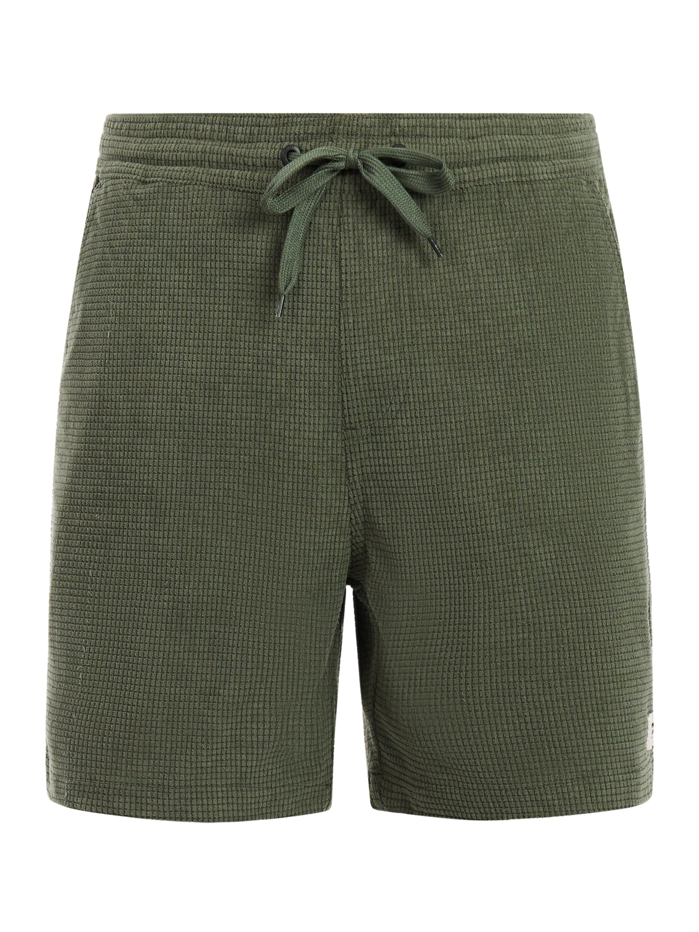 PROTEST Regular Pants 'PRTBairro' in Green: front