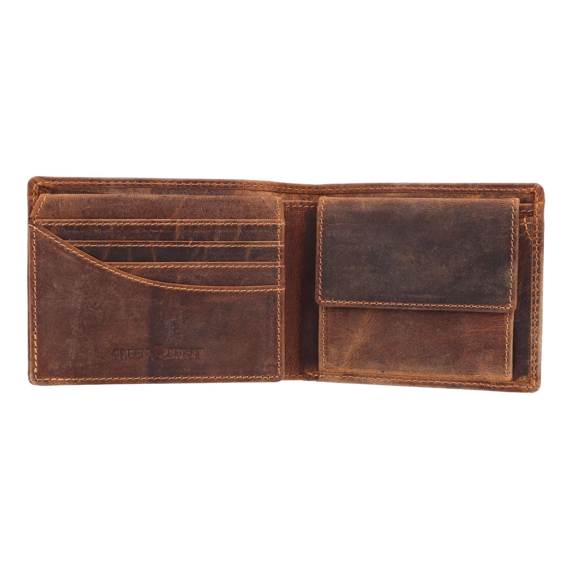 Porte-monnaies GREENBURRY en marron
