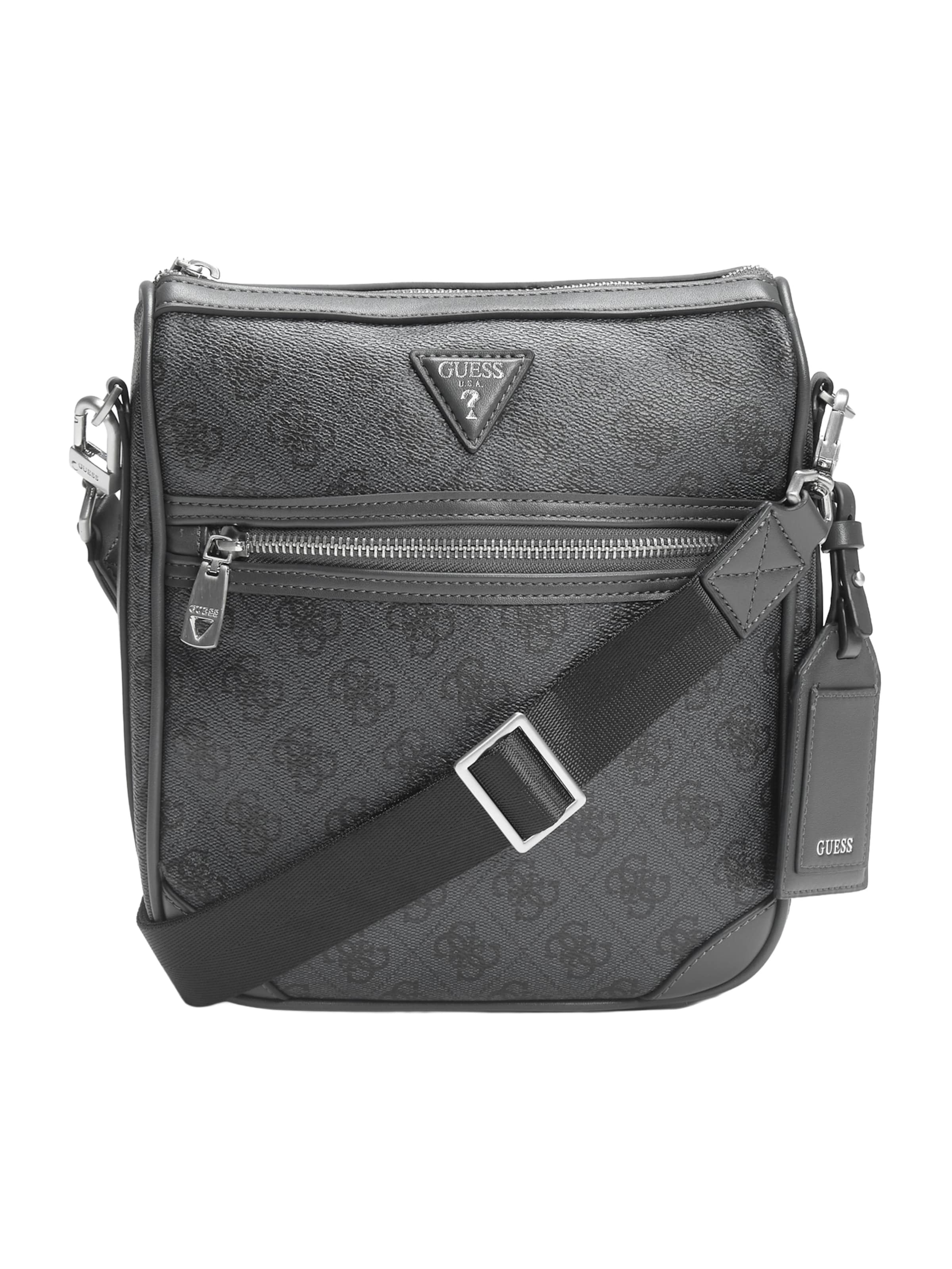 GUESS - Bolso de hombro 'MILANO 2' en negro: frente