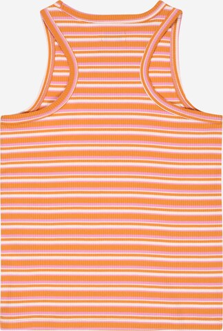 Vero Moda Girl - Top 'LU TICA' em laranja