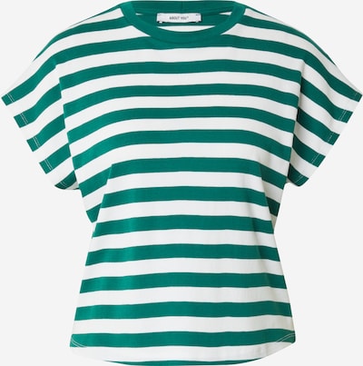 ABOUT YOU Majica 'Melody' u tamno zelena / bijela, Pregled proizvoda