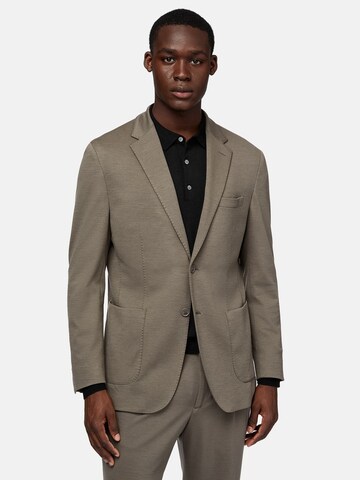 Boggi Milano Regular fit Business blazer in Beige: front