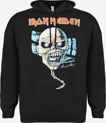 Sweat-shirt 'Iron Maiden Piece of Mind Kapuzenpullover' Iron Maiden en noir : devant
