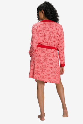 Ulla Popken Dressing Gown in Pink